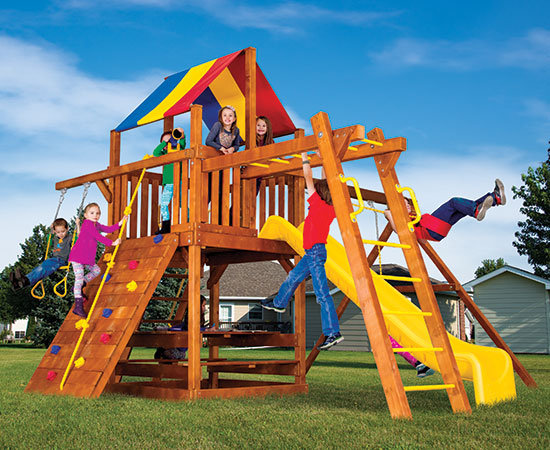 Circus Clubhouse Pkg III Popular (29E) | Rainbow Play Systems of North ...